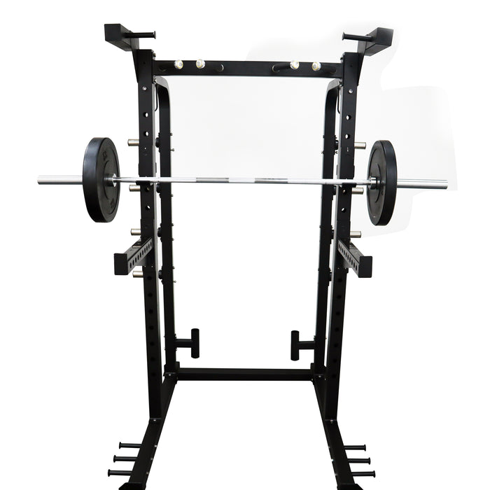 Commercial Power Rack Half Cage