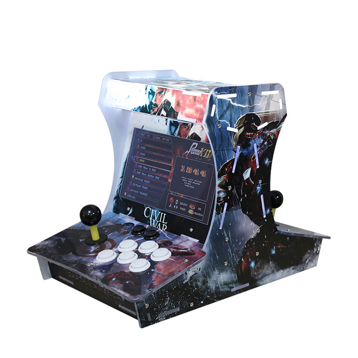 Civil War Marvel 4228 Games Pandora's Box Dual Screen Mini Arcade Machine 2 Player