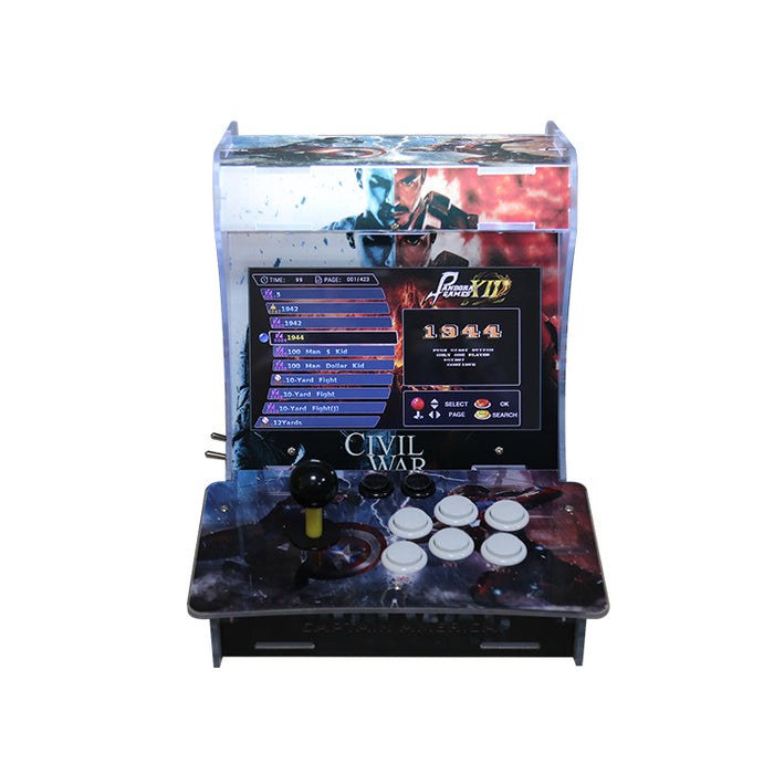Civil War Marvel 4228 Games Pandora's Box Dual Screen Mini Arcade Machine 2 Player