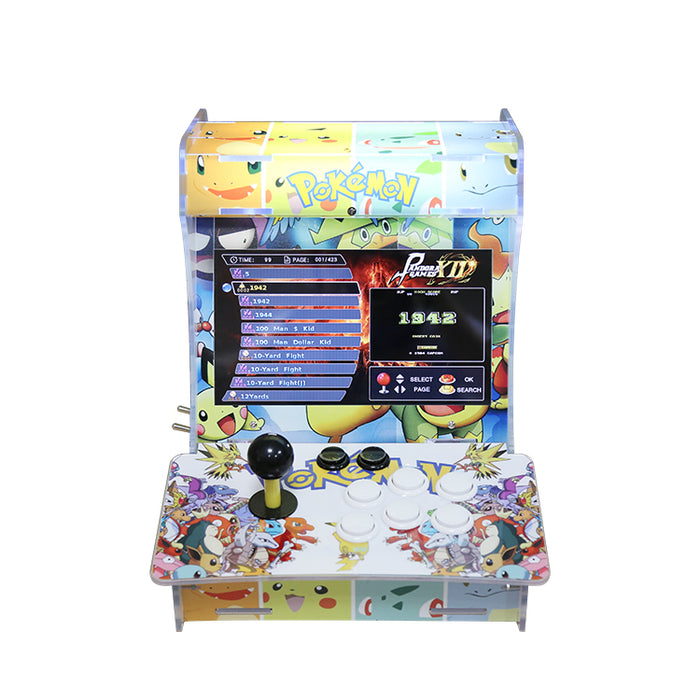 Pokemon 4228 Games Pandora's Box Dual Screen Mini Arcade Machine 2 Player