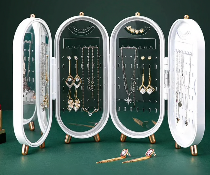 Mini Jewellery Organizer With Mirror