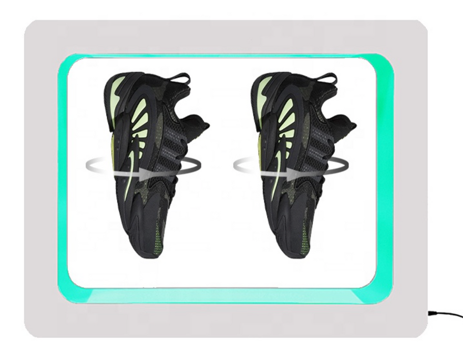 Double Magnetic Floating/Levitating Sneaker Display Stand