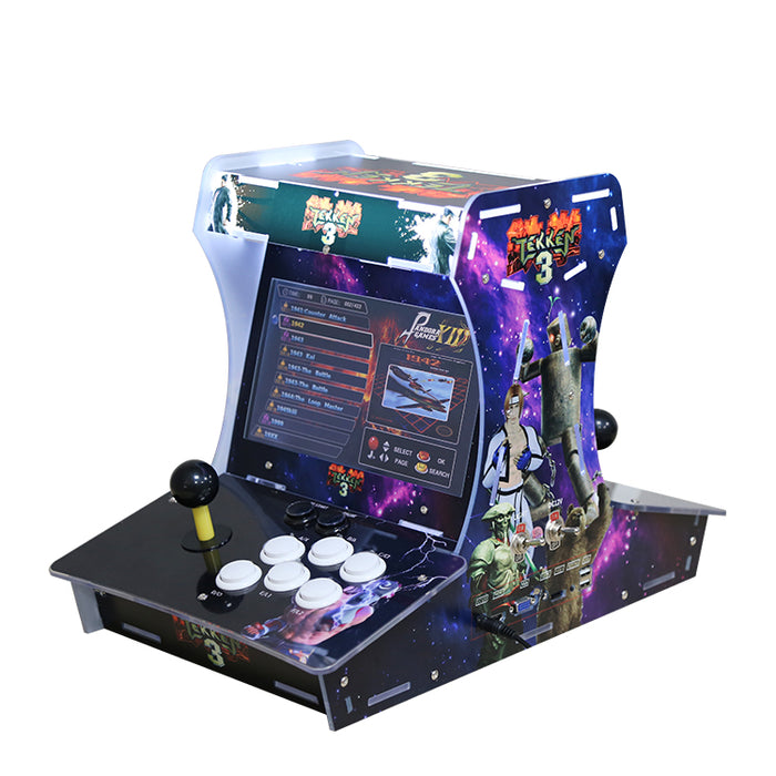 Tekken 4228 Games Pandora's Box Dual Screen Mini Arcade Machine 2 Player