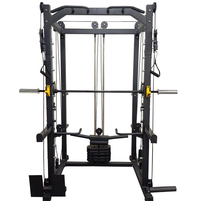 Home Gym Smith Machine Package Bench 100KG Weights
